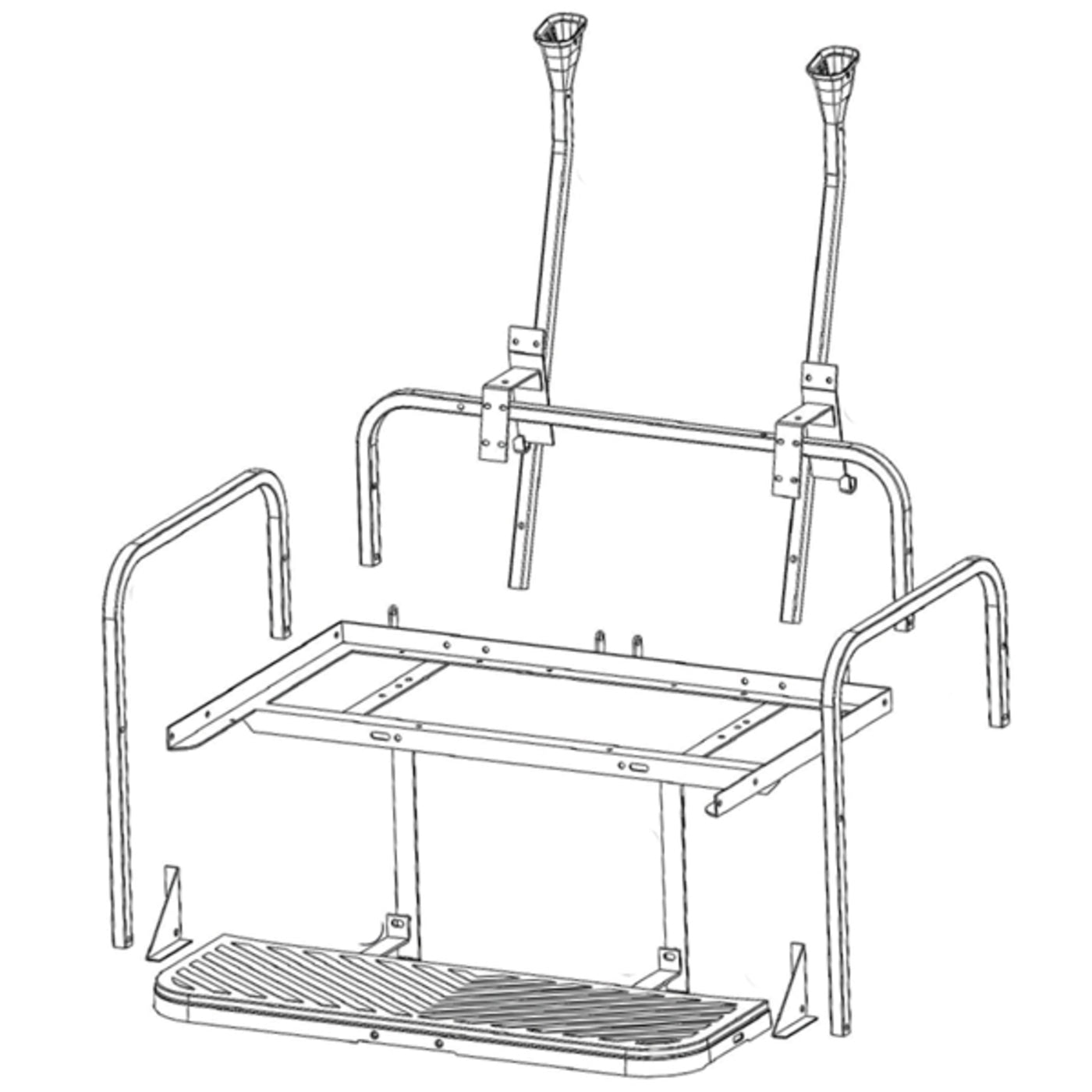 GTW¬Æ MACH3 Flip Frame Only Club Car Precedent, Tempo, & Onward