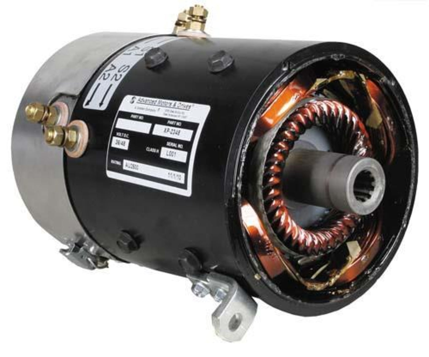 Club Car AMD 36 / 48-Volt Speed & Torque Motor (Years 1990-Up)