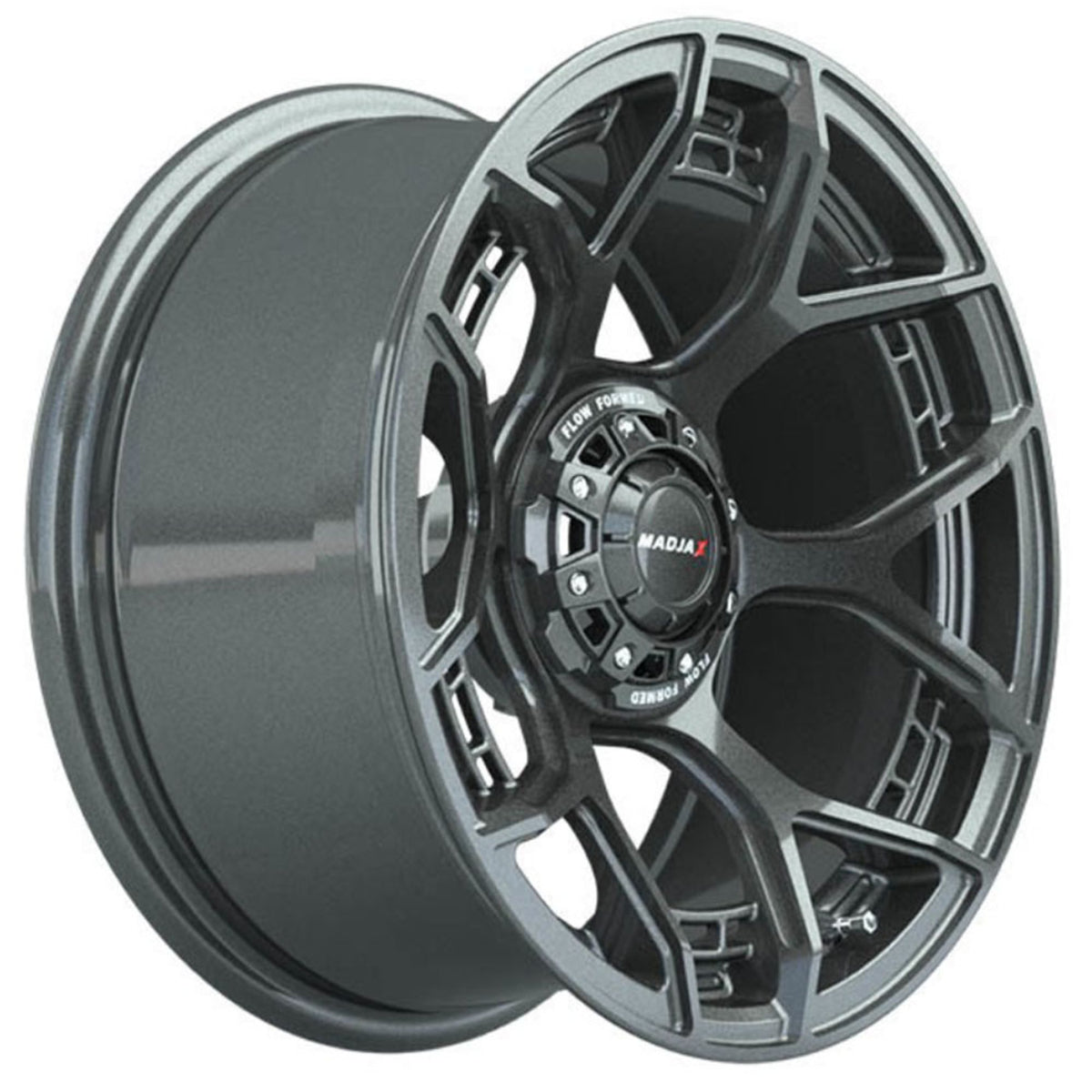 15&quot; MadJax Flow Form Evolution Wheel "‚Äú Gunmetal