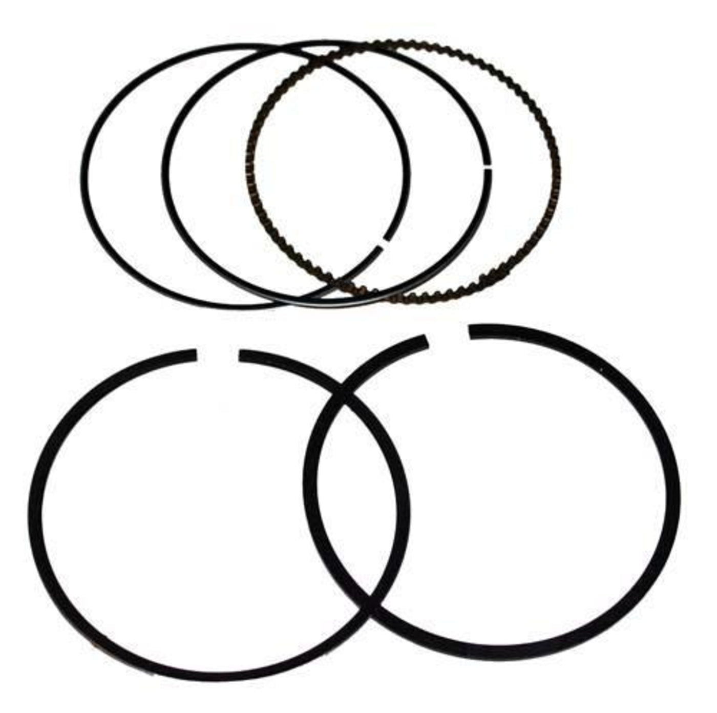 Set of (2) E-Z-GO Gas 350cc 4-Cycle Piston Ring Set 0.25mm (Years 1996-2003)