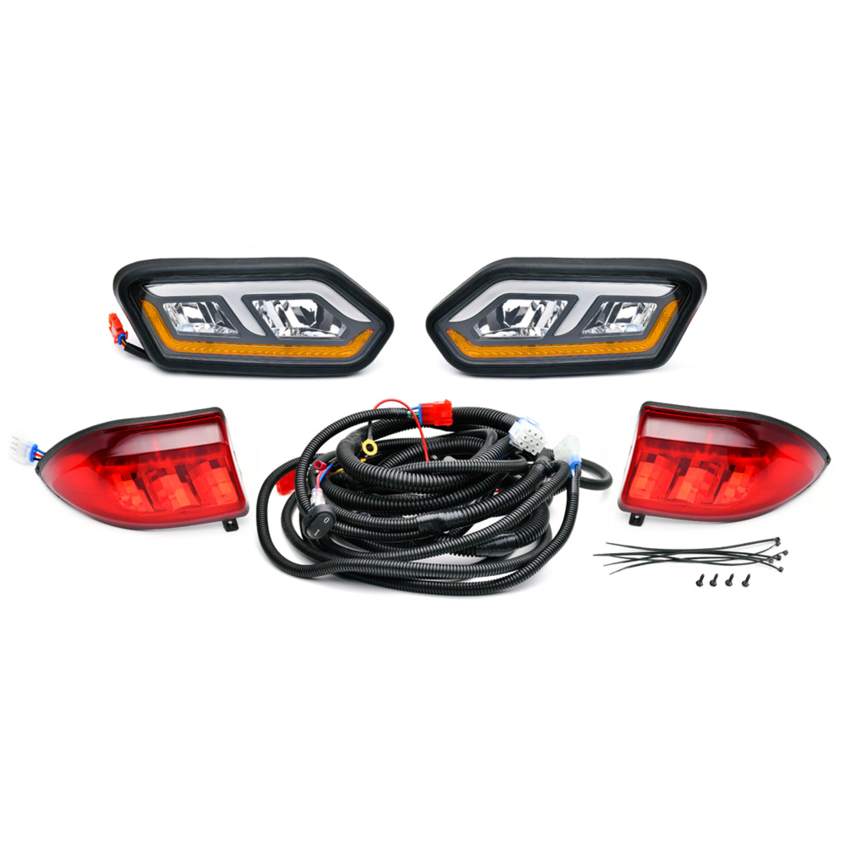 GTW¬Æ Club Car Tempo LED Head Light & Taillight Kit 2018-Up