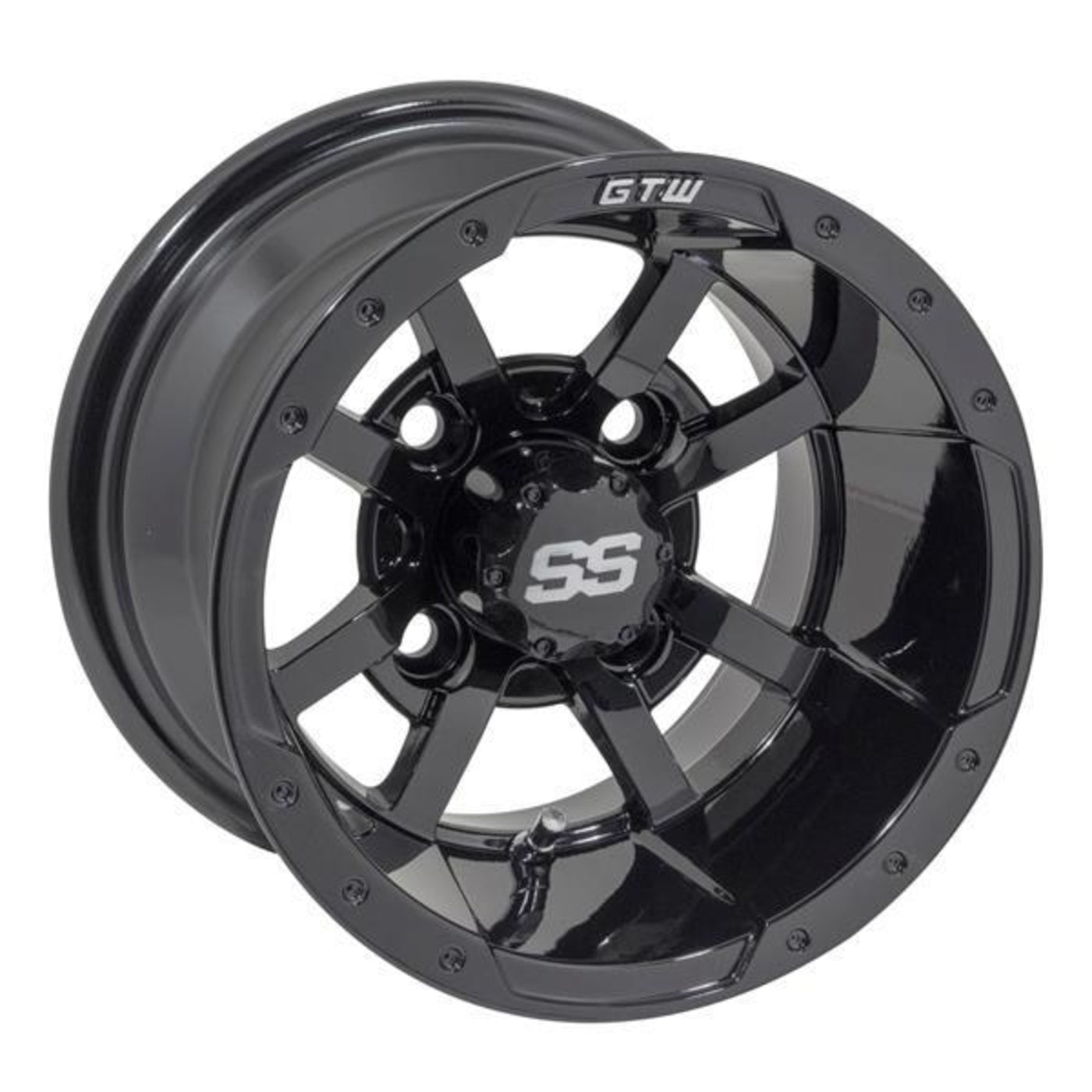 GTW¬Æ Storm Trooper 10" Black Wheel (3:4 Offset)