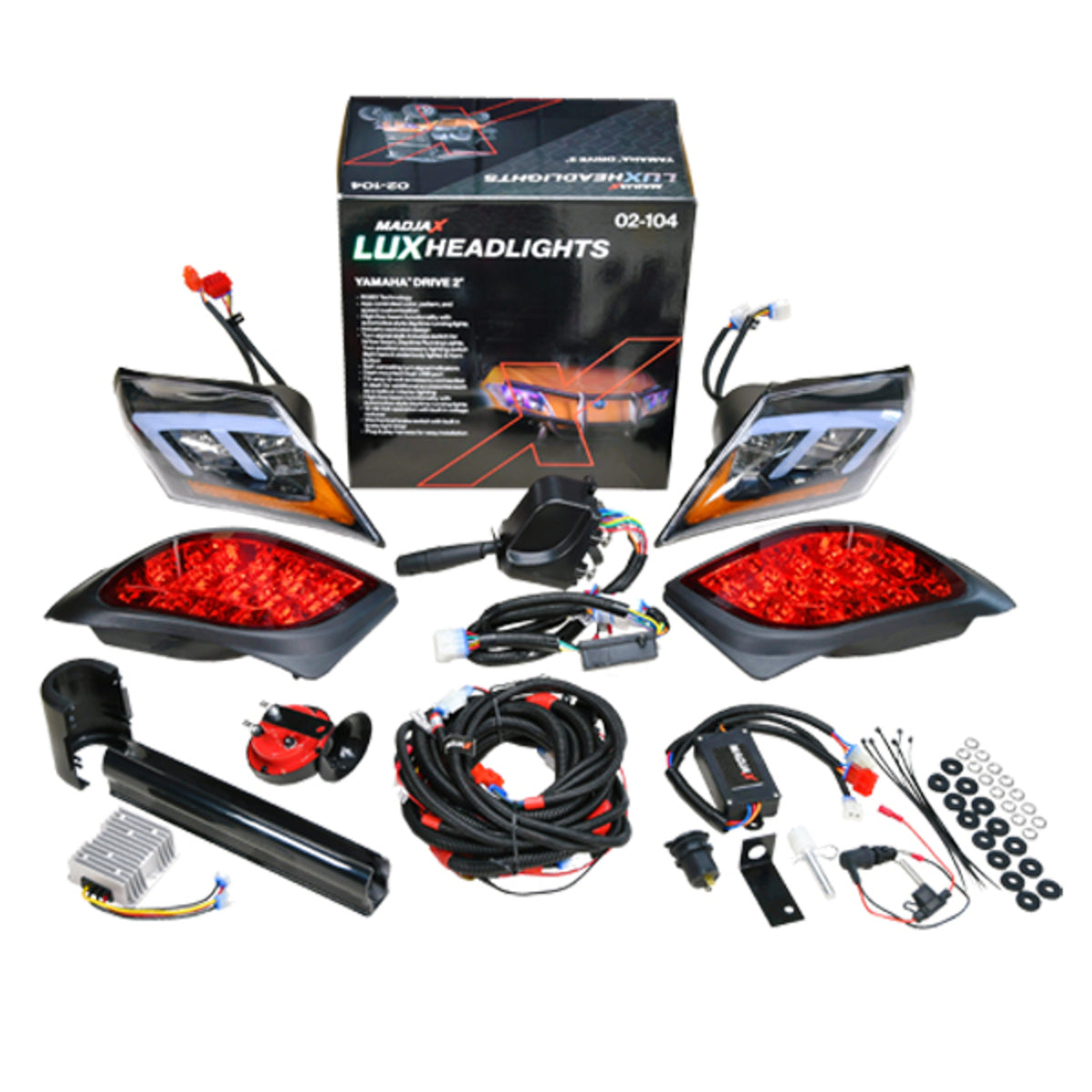 MadJax¬Æ LUX Headlight Kit for Yamaha Drive2 (Years 2017-Up)