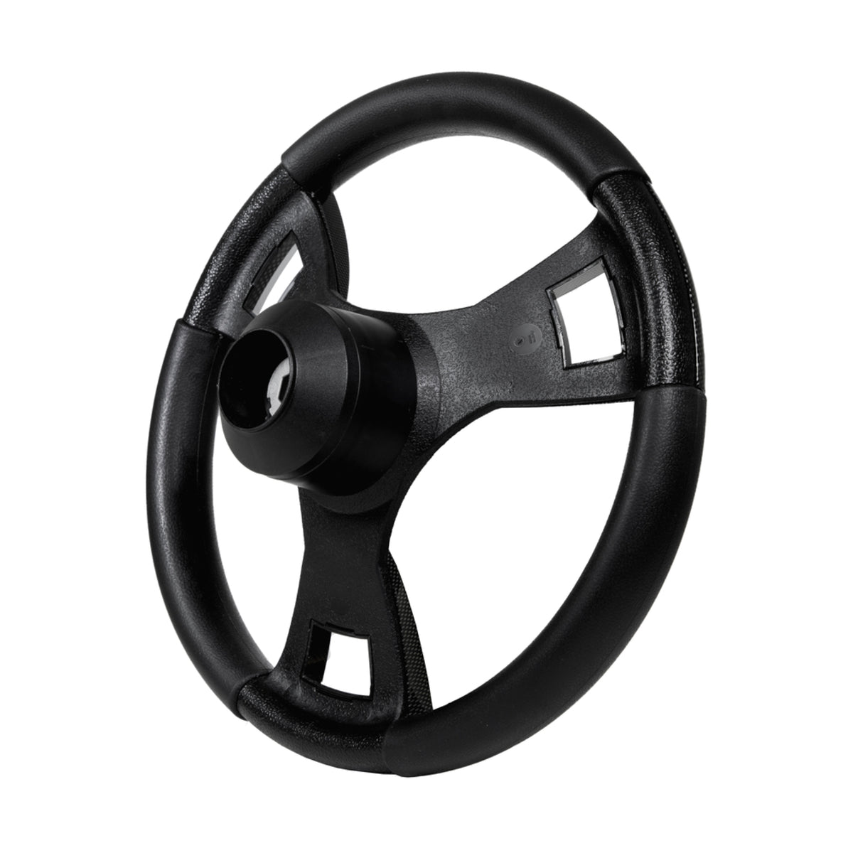 Gussi Italia¬Æ Model 13 Black/Carbon Fiber Steering Wheel For Club Car Precedent / Onward / Tempo