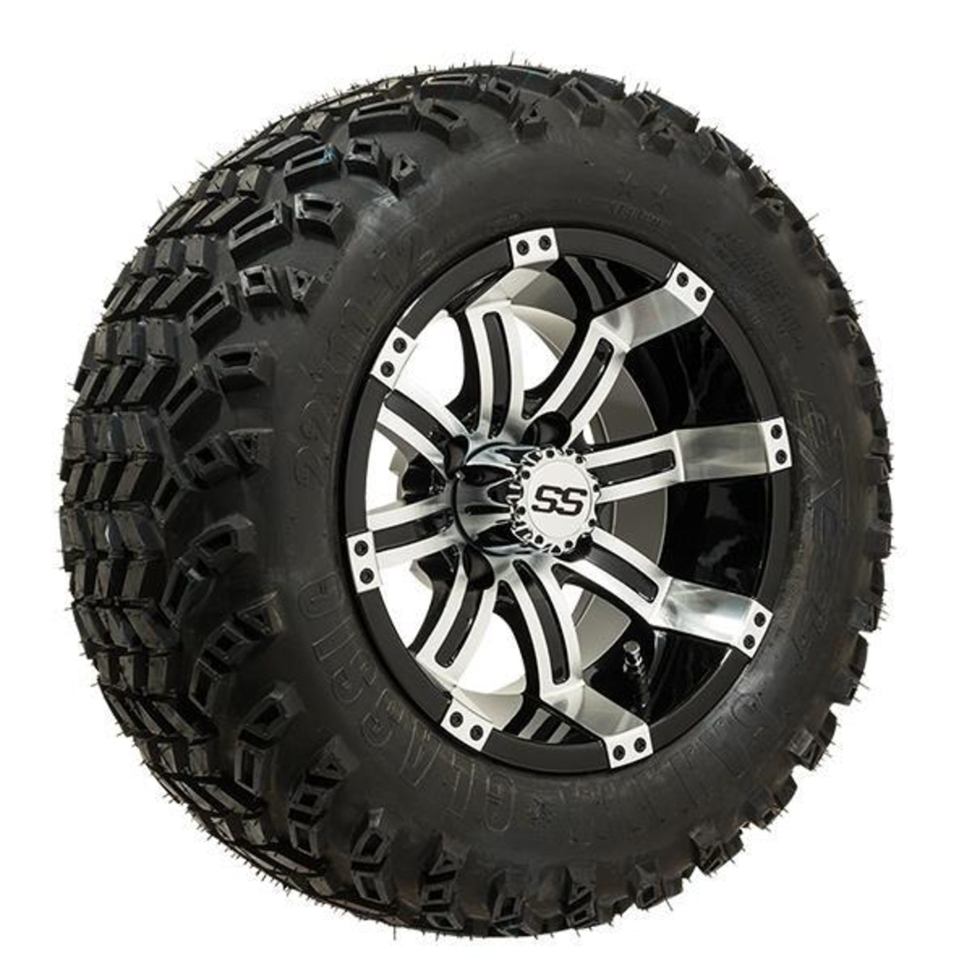 Set of (4) 12 inch GTW¬Æ Tempest Wheels on All-Terrain Tires