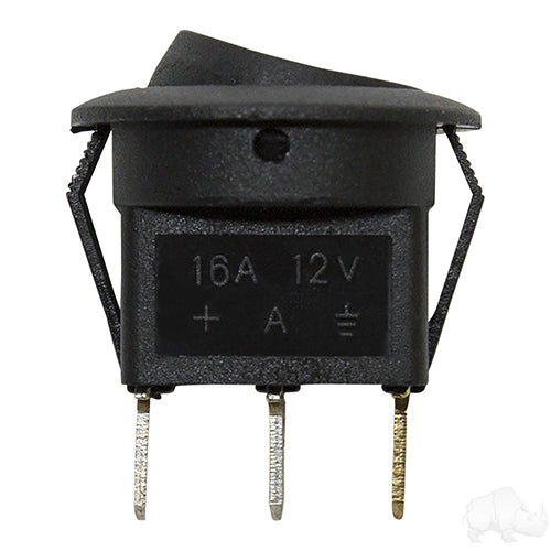 LED Indicator, SINGLE, Mini Toggle Switch 16 Amps