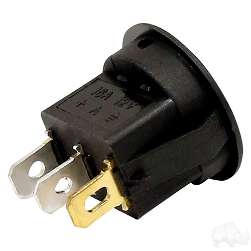 LED Indicator, SINGLE, Mini Toggle Switch 16 Amps