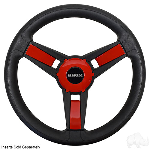 Giazza Golf Cart Steering Wheel -Black -Club Car DS Hub 84+