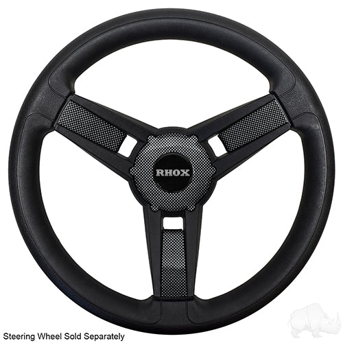 Giazza Golf Cart Steering Wheel Insert Kit -Carbon Fiber