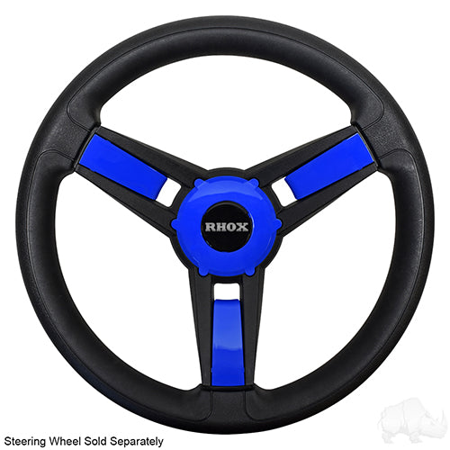 Giazza Golf Cart Steering Wheel Insert Kit -Blue