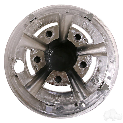 8" SS Chrome Golf Cart Wheel Cover/Hub Cap