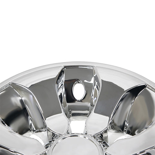 8" RHOX Driver Chrome Golf Cart Wheel Cover/Hub Cap