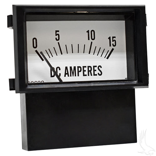 15 Amp Golf Cart Battery Charger Ammeter - 15A