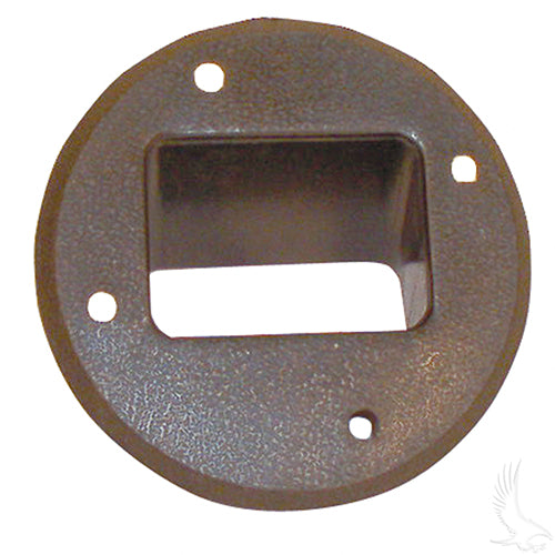 Club Car 36 Volt Electric Golf Cart Receptacle Bezel - 36V (1985+)