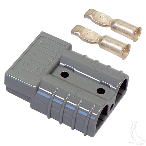 Golf Cart Charger Plug - SB50 w/ Two 6 Gauge Tips