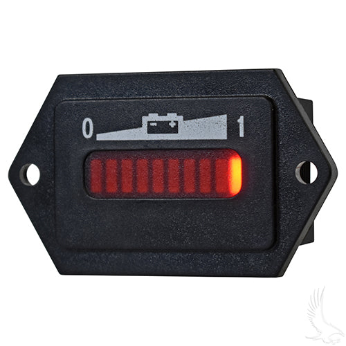 48 Volt Golf Cart Battery Charge Indicator - Digital Meter