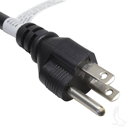 EZGO PowerWise II Golf Cart Battery Charger AC Cord