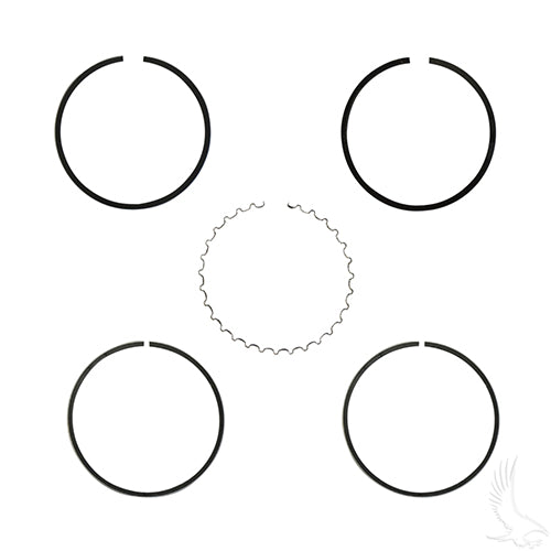 EZGO Golf Cart Piston Ring Set, .25mm oversized - 4-Cycle Gas 1991+ 295cc Only