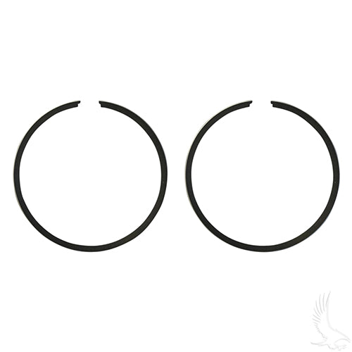 EZGO Golf Cart Piston Ring Set, PACK OF 2 +.50mm, - 2-Cycle Gas 1976-1994