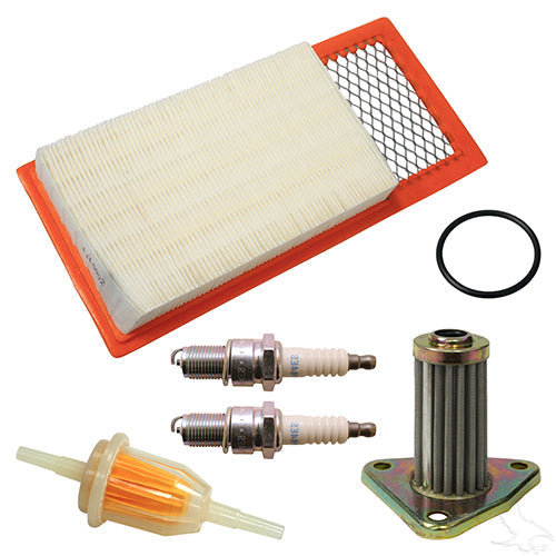 Golf Cart Tune Up Kit - EZGO 4 Cycle 295/350cc Gas 94-05 w/ Oil Filter