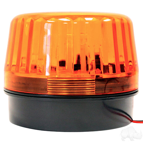 Golf Cart LED Strobe Light, Amber, 12-24VDC