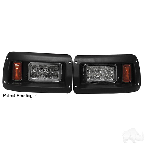 Club Car DS Golf Cart Headlights - LED | Golf Cart Geeks