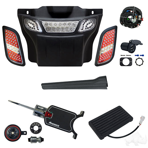 Build Your Own LED Light Bar Kit, E-Z-Go RXV 16+ (Basic, OE Fit)