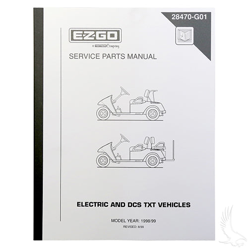 Golf Cart Service Manual - E-Z-Go DCS Electric 98-99