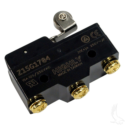 EZGO TXT Golf Cart 3 Terminal Micro Switch - Gas & Electric 1965+ Non-DCS - Marathon 1983-1994