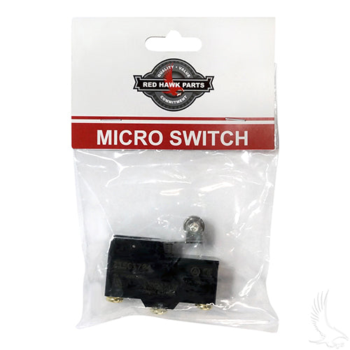 EZGO TXT Golf Cart 3 Terminal Micro Switch - Gas & Electric 1965+ Non-DCS - Marathon 1983-1994