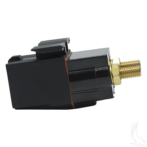 Solenoid, 48V Terminal Copper, Club Car Tempo, Precedent with Slide in Mounting Bracket