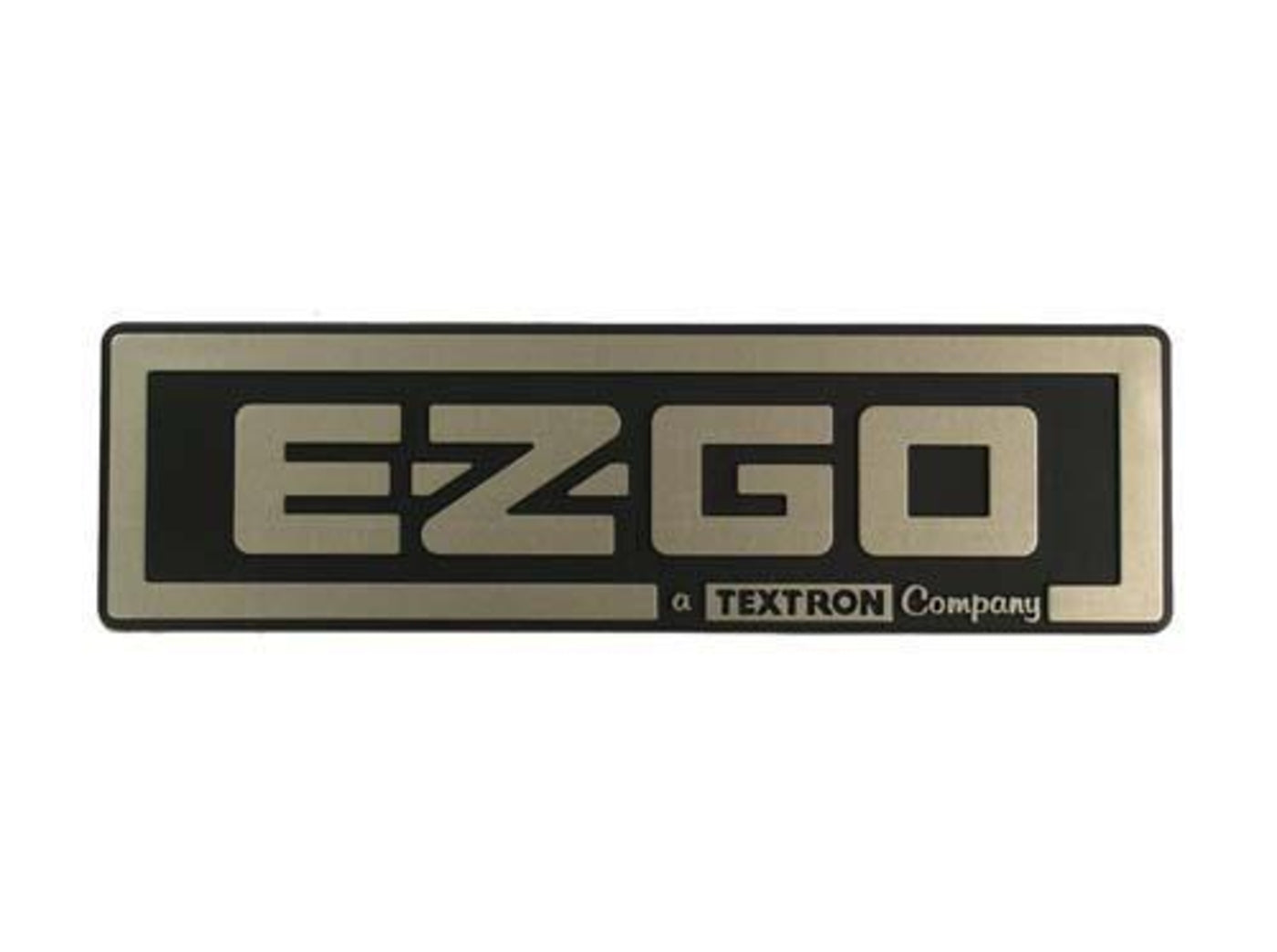 E-Z-GO TXT Nameplate (Years 2008-Up)