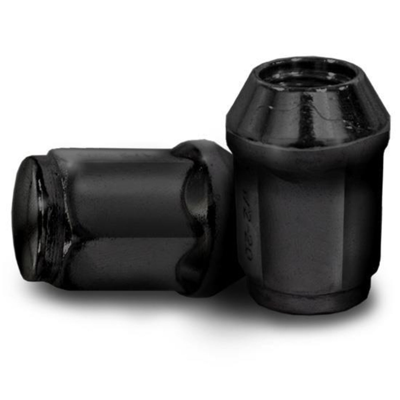 Black 1/2" x 20 Standard Lug Nuts (16 pack)