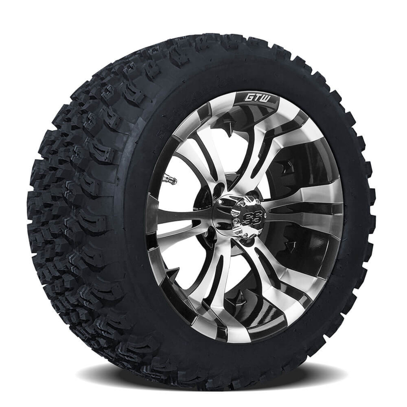 14" GTW Vampire Wheels with Duro Desert A-T Tires "‚Äú Set of 4