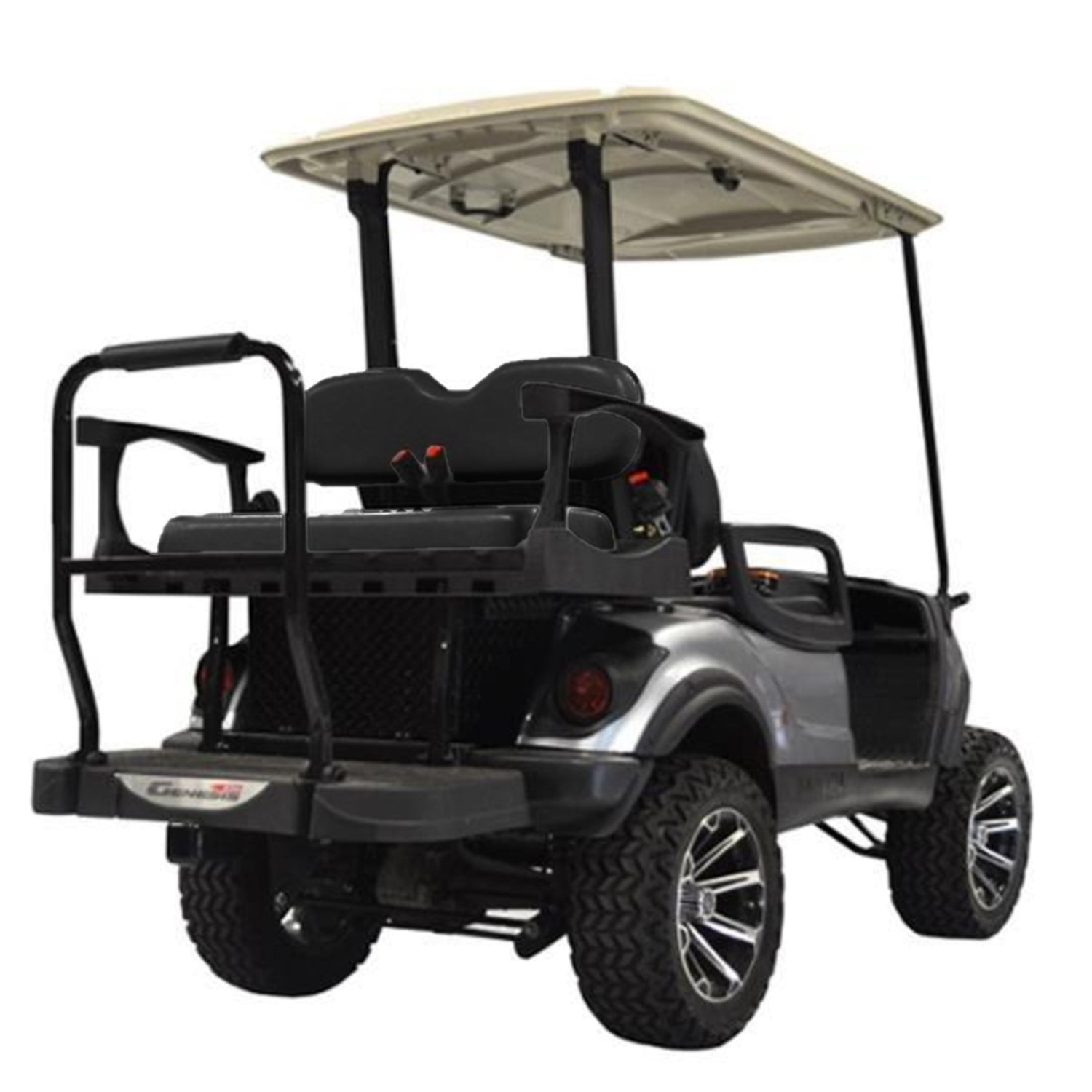 MadJax¬Æ Genesis 300 with Standard Black Aluminum Rear Flip Seat - Yamaha G29/Drive