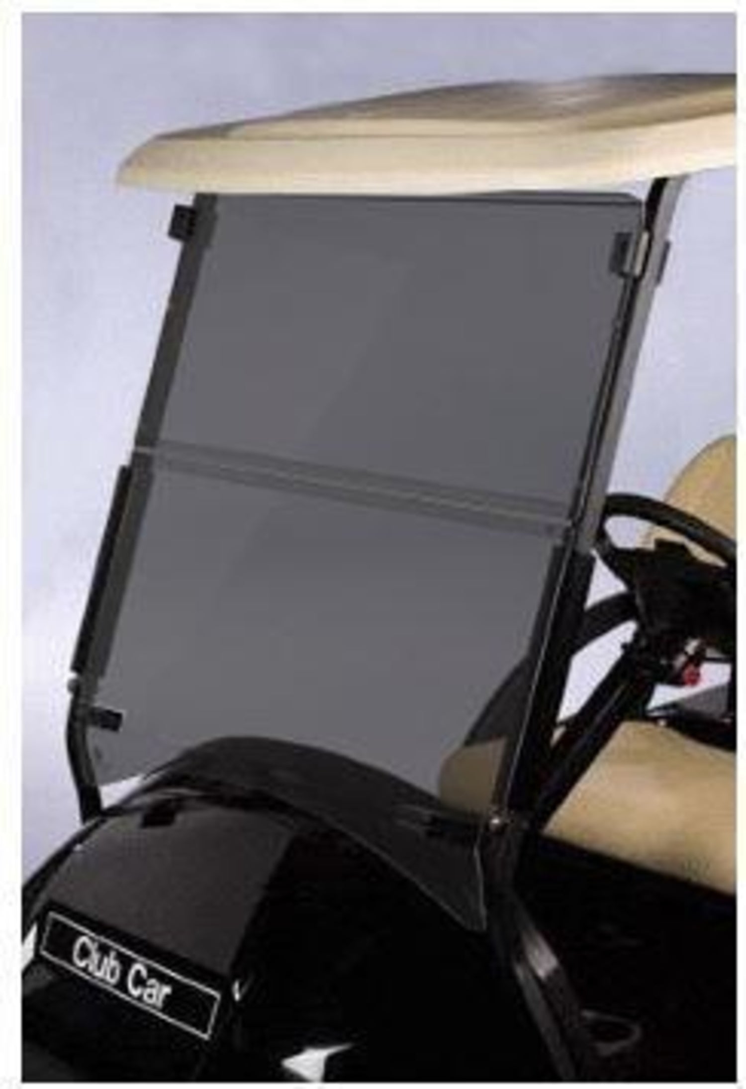 Club Car Precedent Tinted 1/4" Folding Windshield